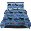 imageHot Wheels Girls Kids Bedding Super Soft Comforter and Sheet Set with Sham 7 Piece Full Size Officially Licensed Product By FrancoThe Flash