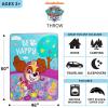 imageHot Wheels Kids Bedding Super Soft Plush Throw Blanket 46 in x 60 in Officially Licensed Product by FrancoPaw Patrol Girls