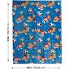 imageHot Wheels Kids Bedding Super Soft Plush Throw Blanket 46 in x 60 in Officially Licensed Product by FrancoPaw Patrol Soccer