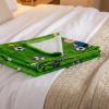 imageHot Wheels Kids Bedding Super Soft Plush Throw Blanket 46 in x 60 in Officially Licensed Product by FrancoPeanuts Soccer Field