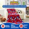 imageHot Wheels Kids Bedding Super Soft Plush Throw Blanket 46 in x 60 in Officially Licensed Product by FrancoSonic the Hedgehog Soccer