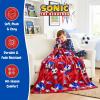 imageHot Wheels Kids Bedding Super Soft Plush Throw Blanket 46 in x 60 in Officially Licensed Product by FrancoSonic the Hedgehog Soccer