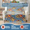 imageHot Wheels Kids Bedding Super Soft Plush Throw Blanket 46 in x 60 in Officially Licensed Product by FrancoSuper Mario Big Bowser
