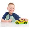 imageHot Wheels Pop Racers Car Exotique Toy Vehicle 7Inch Yellow Motorized Toy Car Lights Sounds Pops Wheelies Kids Toys for Ages 3 Up by Just Play