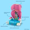 imageHot Wheels x Graco Turbobooster 20 High Back Booster Seat Belt Positioning Booster Car Seat for Big KidsBarbie