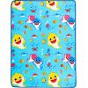 imageMonster Trucks x Hot Wheels Kids Bedding Super Soft Plush Throw Blanket 46 in x 60 in Officially Licensed Product by FrancoBaby Shark
