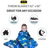 imageMonster Trucks x Hot Wheels Kids Bedding Super Soft Plush Throw Blanket 46 in x 60 in Officially Licensed Product by FrancoBatman