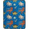 imageMonster Trucks x Hot Wheels Kids Bedding Super Soft Plush Throw Blanket 46 in x 60 in Officially Licensed Product by FrancoJurassic World
