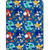 imageMonster Trucks x Hot Wheels Kids Bedding Super Soft Plush Throw Blanket 46 in x 60 in Officially Licensed Product by FrancoSonic the Hedgehog