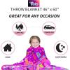imageMonster Trucks x Hot Wheels Kids Bedding Super Soft Plush Throw Blanket 46 in x 60 in Officially Licensed Product by FrancoTrolls World Tour