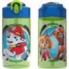 imageZak Designs Mattel Hot Wheels Sage Kids Water Bottle For School or Travel 16oz Durable Plastic Water Bottle With Straw Handle and LeakProof PopUp Spout Cover Hot WheelsPaw Patrol