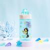 imageZak Designs Mattel Hot Wheels Sage Kids Water Bottle For School or Travel 16oz Durable Plastic Water Bottle With Straw Handle and LeakProof PopUp Spout Cover Hot WheelsDisney Princess Ariel  Jasmine