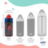 imageZak Designs Mattel Hot Wheels Sage Kids Water Bottle For School or Travel 16oz Durable Plastic Water Bottle With Straw Handle and LeakProof PopUp Spout Cover Hot WheelsSpiderMan