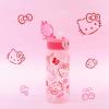 imageZak Designs Mattel Hot Wheels Sage Kids Water Bottle For School or Travel 16oz Durable Plastic Water Bottle With Straw Handle and LeakProof PopUp Spout Cover Hot WheelsHello Kitty