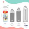 imageZak Designs Mattel Hot Wheels Sage Kids Water Bottle For School or Travel 16oz Durable Plastic Water Bottle With Straw Handle and LeakProof PopUp Spout Cover Hot WheelsMickey Mouse