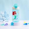 imageZak Designs Mattel Hot Wheels Sage Kids Water Bottle For School or Travel 16oz Durable Plastic Water Bottle With Straw Handle and LeakProof PopUp Spout Cover Hot WheelsDisney Princess Ariel  Jasmine