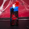 imageZak Designs Mattel Hot Wheels Sage Kids Water Bottle For School or Travel 16oz Durable Plastic Water Bottle With Straw Handle and LeakProof PopUp Spout Cover Hot WheelsSpiderMan