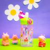 imageZak Designs Mattel Hot Wheels Sage Kids Water Bottle For School or Travel 16oz Durable Plastic Water Bottle With Straw Handle and LeakProof PopUp Spout Cover Hot WheelsPeppa Pig