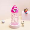 imageZak Designs Mattel Hot Wheels Sage Kids Water Bottle For School or Travel 16oz Durable Plastic Water Bottle With Straw Handle and LeakProof PopUp Spout Cover Hot WheelsGabbys Dollhouse Pandy Paws