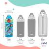 imageZak Designs Mattel Hot Wheels Sage Kids Water Bottle For School or Travel 16oz Durable Plastic Water Bottle With Straw Handle and LeakProof PopUp Spout Cover Hot WheelsHot Wheels