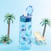 imageZak Designs Mattel Hot Wheels Sage Kids Water Bottle For School or Travel 16oz Durable Plastic Water Bottle With Straw Handle and LeakProof PopUp Spout Cover Hot WheelsStitch