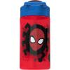 imageZak Designs Mattel Hot Wheels Sage Kids Water Bottle For School or Travel 16oz Durable Plastic Water Bottle With Straw Handle and LeakProof PopUp Spout Cover Hot WheelsSpiderman