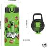 imageZak Designs Mattel Hot Wheels Sage Kids Water Bottle For School or Travel 16oz Durable Plastic Water Bottle With Straw Handle and LeakProof PopUp Spout Cover Hot WheelsMinecraft
