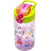 imageZak Designs Mattel Hot Wheels Sage Kids Water Bottle For School or Travel 16oz Durable Plastic Water Bottle With Straw Handle and LeakProof PopUp Spout Cover Hot WheelsPeppa Pig
