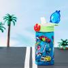 imageZak Designs Mattel Hot Wheels Sage Kids Water Bottle For School or Travel 16oz Durable Plastic Water Bottle With Straw Handle and LeakProof PopUp Spout Cover Hot WheelsHot Wheels