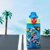 imageZak Designs Mattel Hot Wheels Sage Kids Water Bottle For School or Travel 16oz Durable Plastic Water Bottle With Straw Handle and LeakProof PopUp Spout Cover Hot WheelsHot Wheels