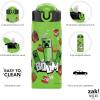 imageZak Designs Mattel Hot Wheels Sage Kids Water Bottle For School or Travel 16oz Durable Plastic Water Bottle With Straw Handle and LeakProof PopUp Spout Cover Hot WheelsMinecraft