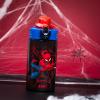 imageZak Designs Mattel Hot Wheels Sage Kids Water Bottle For School or Travel 16oz Durable Plastic Water Bottle With Straw Handle and LeakProof PopUp Spout Cover Hot WheelsSpiderMan