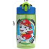 imageZak Designs Mattel Hot Wheels Sage Kids Water Bottle For School or Travel 16oz Durable Plastic Water Bottle With Straw Handle and LeakProof PopUp Spout Cover Hot WheelsPaw Patrol