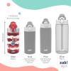 imageZak Designs Mattel Hot Wheels Sage Kids Water Bottle For School or Travel 16oz Durable Plastic Water Bottle With Straw Handle and LeakProof PopUp Spout Cover Hot WheelsDr Seuss The Cat in the Hat