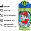 imageZak Designs Mattel Hot Wheels Sage Kids Water Bottle For School or Travel 16oz Durable Plastic Water Bottle With Straw Handle and LeakProof PopUp Spout Cover Hot WheelsPaw Patrol
