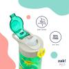imageZak Designs Mattel Hot Wheels Sage Kids Water Bottle For School or Travel 16oz Durable Plastic Water Bottle With Straw Handle and LeakProof PopUp Spout Cover Hot WheelsMickey Mouse