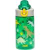 imageZak Designs Mattel Hot Wheels Sage Kids Water Bottle For School or Travel 16oz Durable Plastic Water Bottle With Straw Handle and LeakProof PopUp Spout Cover Hot WheelsDino