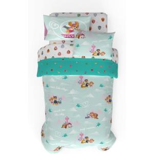 imageHot Wheels Girls Kids Bedding Super Soft Comforter and Sheet Set with Sham 7 Piece Full Size Officially Licensed Product By FrancoPaw Patrol Girl  Soar Like Skye