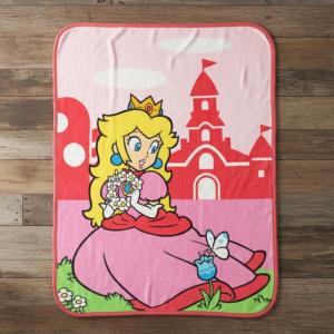 imageHot Wheels Kids Bedding Super Soft Plush Throw Blanket 46 in x 60 in Officially Licensed Product by FrancoSuper Mario Princess Peach