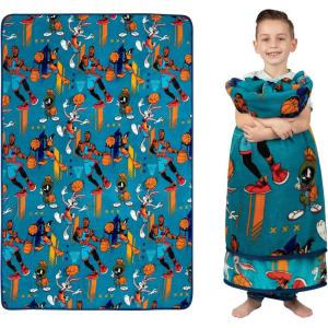imageMonster Trucks x Hot Wheels Kids Bedding Super Soft Plush Throw Blanket 46 in x 60 in Officially Licensed Product by FrancoSpace Jam 2 a New Legacy