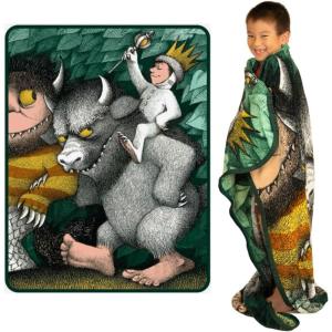 imageMonster Trucks x Hot Wheels Kids Bedding Super Soft Plush Throw Blanket 46 in x 60 in Officially Licensed Product by FrancoWhere the Wild Things Are