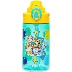 imageZak Designs Mattel Hot Wheels Sage Kids Water Bottle For School or Travel 16oz Durable Plastic Water Bottle With Straw Handle and LeakProof PopUp Spout Cover Hot WheelsPAW Patrol Chase  Marshall  Skye  Rubble  Everest