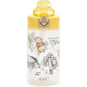 imageZak Designs Mattel Hot Wheels Sage Kids Water Bottle For School or Travel 16oz Durable Plastic Water Bottle With Straw Handle and LeakProof PopUp Spout Cover Hot WheelsWinnie the Pooh  Friends