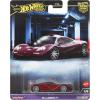 imageHot Wheels Premium Car Culture Circuit Legends Toy Vehicle 164 Scale DieCast McLaren F1 for Collectors Real Riders Tires MetalMetalMulticolor