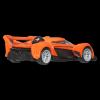 imageHot Wheels Premium Car Culture Collectible Toy Car 164 Scale DieCast McLaren Solus GT Eurospeed Vehicle with Real Riders Tires