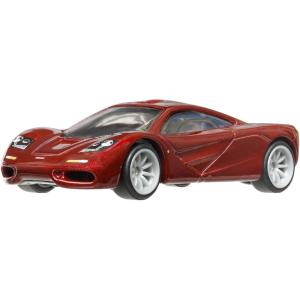 imageHot Wheels Premium Car Culture Circuit Legends Toy Vehicle 164 Scale DieCast McLaren F1 for Collectors Real Riders Tires MetalMetalMulticolor