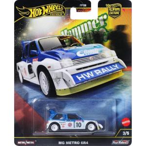 imageHot Wheels Premium Car Culture Collectible Toy Car 164 Scale DieCast Pininfarina Battista Eurospeed Vehicle with Real Riders Tires86 MG Metro 6R4