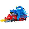 imageHot Wheels City Toy Car Track Set Ultimate Dual Dragon Transporter amp 2 DieCast Cars LargeScale Dragon amp Detachable Dragon Stores 20 Vehicles