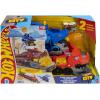 imageHot Wheels City Toy Car Track Set Ultimate Dual Dragon Transporter amp 2 DieCast Cars LargeScale Dragon amp Detachable Dragon Stores 20 Vehicles