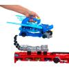 imageHot Wheels City Toy Car Track Set Ultimate Dual Dragon Transporter amp 2 DieCast Cars LargeScale Dragon amp Detachable Dragon Stores 20 Vehicles
